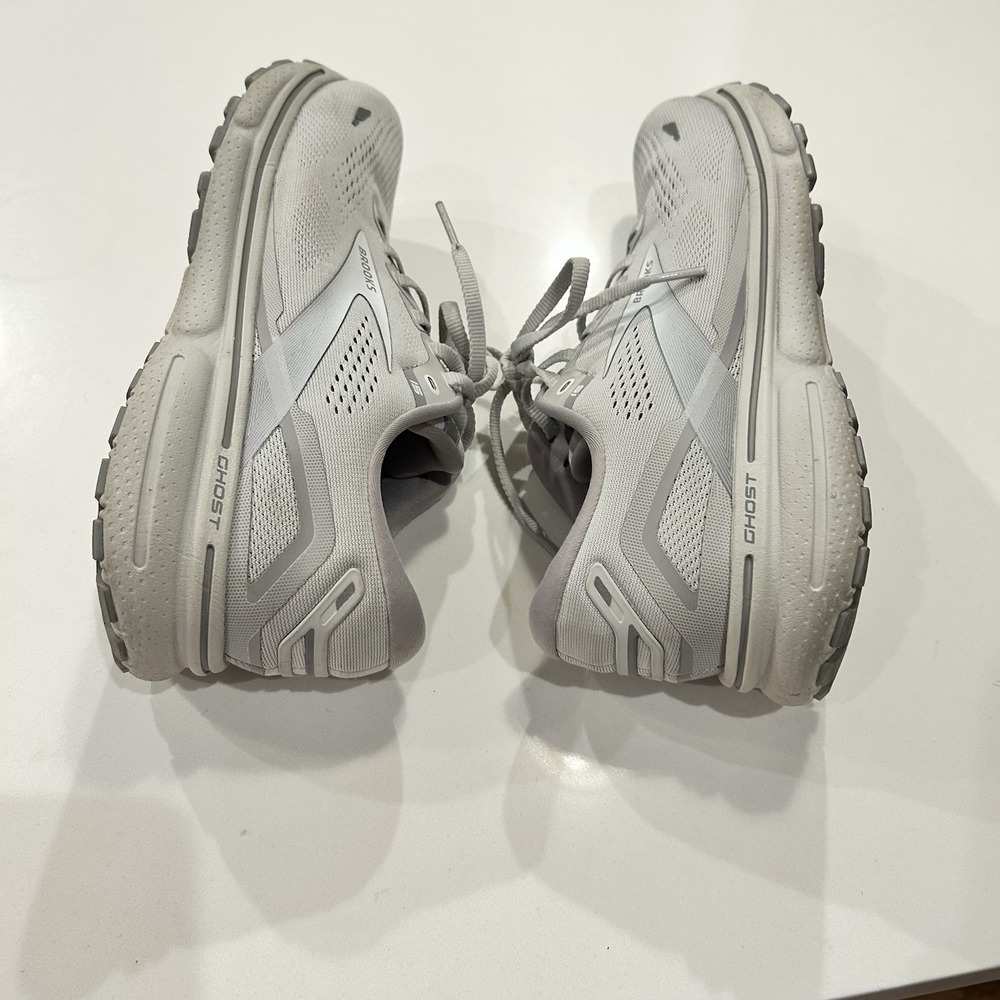 Brooks Ghost 15 Women's 9 D Wide Running Sneakers Shoe Athletic 1203801D112 Grey - Picture 6 of 12